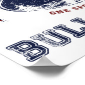 Poster Bull Terrier (Coin)