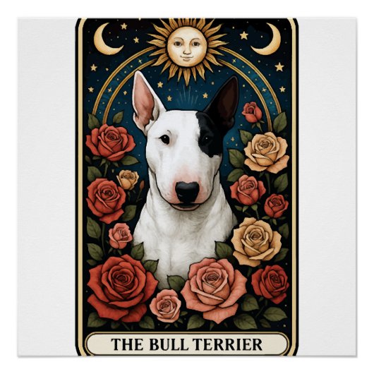 Poster Bull Terrier (Devant)