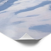 Poster Bull Terrier Laisser neiger Noël (Coin)