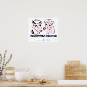 Poster Bull Terrier PAS un porc (Cuisine)