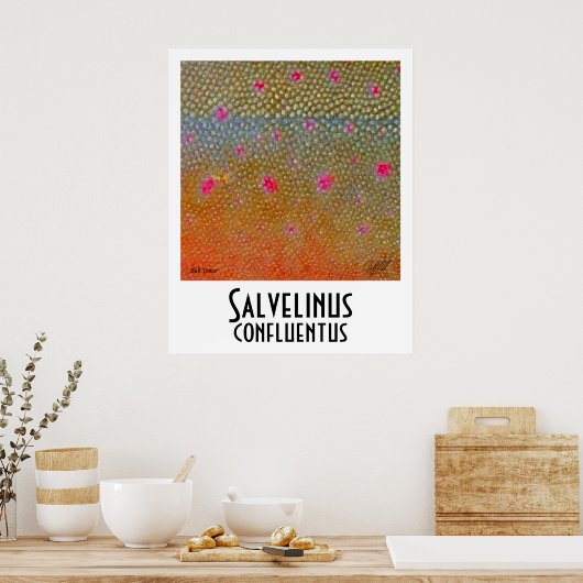 Poster Bull Trout (Cuisine)