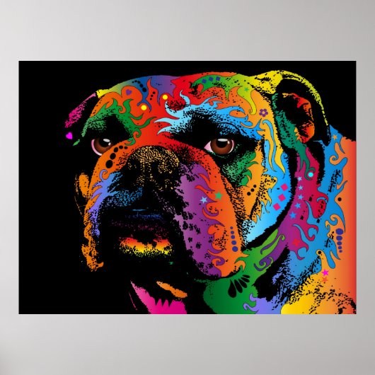 Poster Bulldog (Devant)