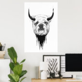 Poster Bulldog (Bureau à domicile)