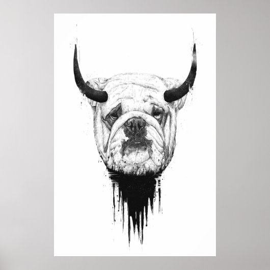 Poster Bulldog (Devant)