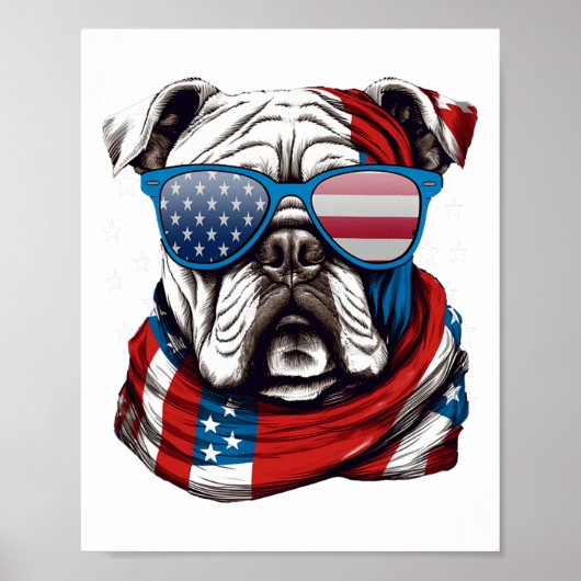 Poster Bulldog (Devant)