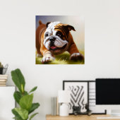 Poster Bulldog (Bureau à domicile)