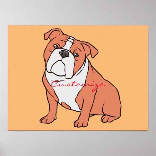 Poster Bulldog Breed Thunder_Cove (Devant)