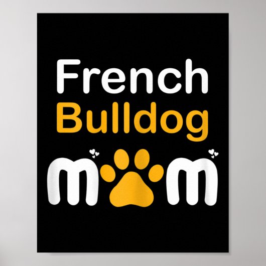 Poster Bulldog Maman (Devant)