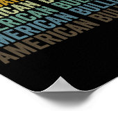 Poster Bulldog Retro (Coin)