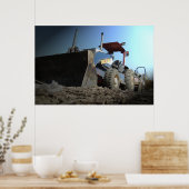 Poster Bulldozer (Cuisine)