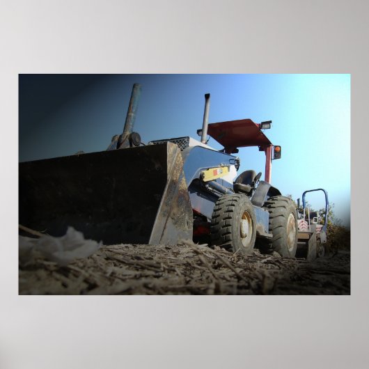 Poster Bulldozer (Devant)