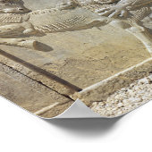 Poster Bulle de combat de lions, escalier de secours est (Coin)