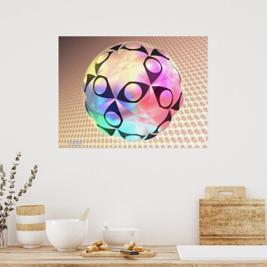 Poster Bulle de Dodecahedral (Cuisine)
