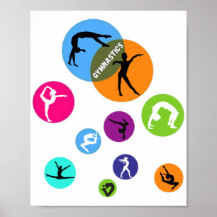 Poster Bulle de gymnastique