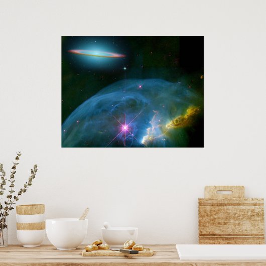 Poster Bulle Nebula, & (Cuisine)