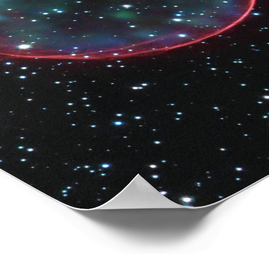 Poster Bulle spatiale (Coin)