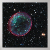 Poster Bulle spatiale (Devant)