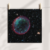 Poster Bulle spatiale