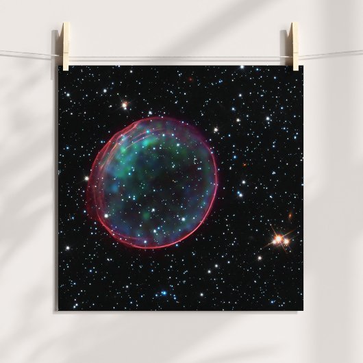 Poster Bulle spatiale