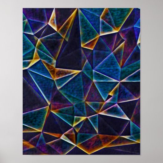 Poster Bulles cassées (Devant)