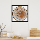 POSTER BULLES DE BIÈRE (Cuisine)