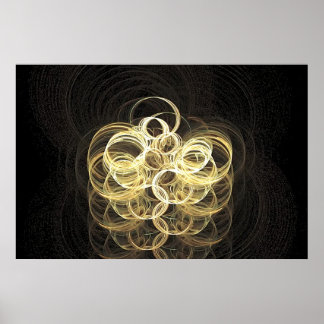 Poster Bulles de champagne