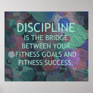 Poster Bulles de la discipline de forme