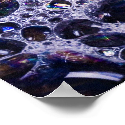 Poster bulles de mousse (Coin)