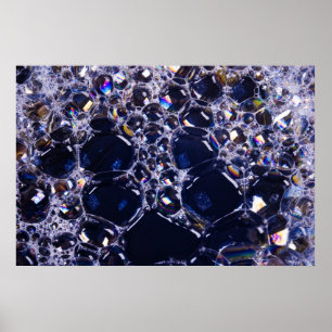 Poster bulles de mousse