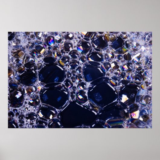 Poster bulles de mousse (Devant)