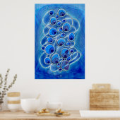Poster Bulles de paon (Cuisine)