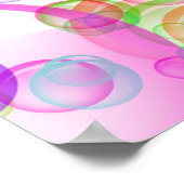 Poster Bulles de savon (Coin)