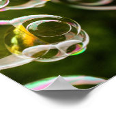 Poster bulles élégantes (Coin)
