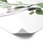 Poster Bulles et Brews couples baby shower signe de bienv (Coin)