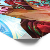 Poster Bulles et explosion par Galen Dara (Coin)