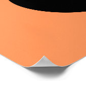 Poster Bulles et lignes noires sur arrière - plan "peach (Coin)