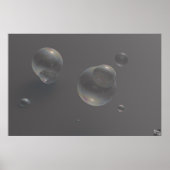 Poster Bulles I (Devant)