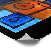 Poster bulles noires (Coin)