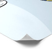 Poster Bulles soufflantes de clowns (Coin)