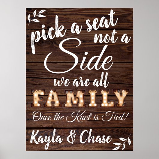 Poster Bulles vintages Sélectionnez un panneau de siège (Devant)