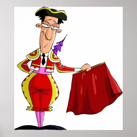 Poster Bullfighter (Devant)
