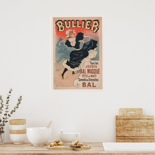 Poster Bullier (Cuisine)