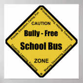 Poster Bully - Bus scolaire gratuit (Devant)