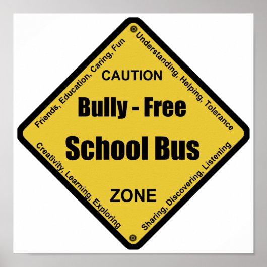 Poster Bully - Bus scolaire gratuit (Devant)