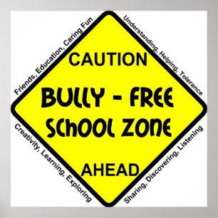 Poster Bully - Zone école libre