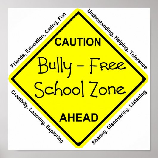 Poster Bully - Zone école libre (Devant)