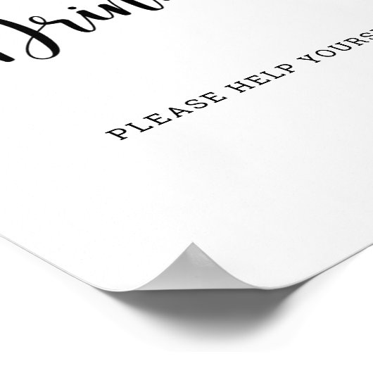 Poster Bumble Bee - Boissons vous aider (Coin)