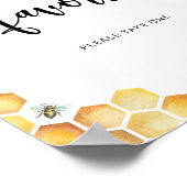 Poster Bumble bee faveurs (Coin)