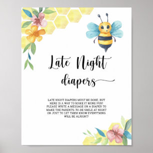 Poster Bumble bee \ Late night couches jeu