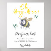 Poster Bumblebee - Jeu de chasse aux sucettes pour une ba (Devant)